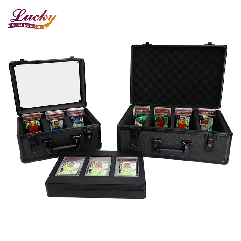 Aluminum Sport Cards Case Graded Sports Card Case For PSA, BGS, etc